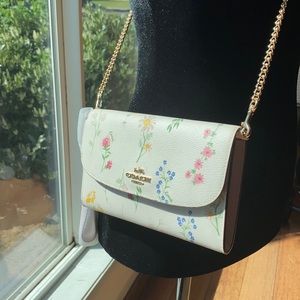 New Coach Gemma Clutch Crossbody Wildflower✨💐🌸✨